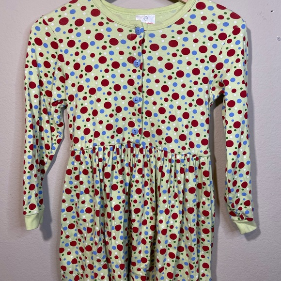 Hanna Andersson 8 Girls Polka Dot Dress - Picture 3 of 5